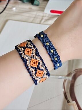 Handmade Traditional Style Woven Friendship Bracelets/ Lucky Bracelet